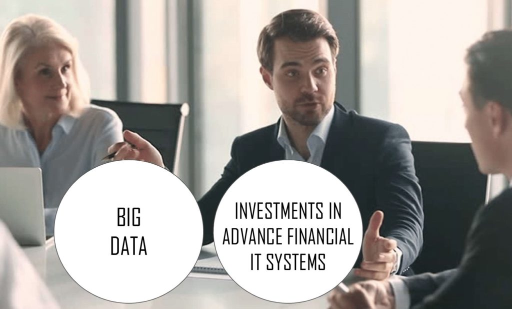 Two factors affecting the industry Big Data and Investment in IT systems