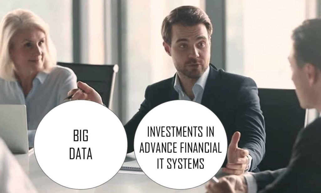 Two factors affecting the industry Big Data and Investment in IT systems