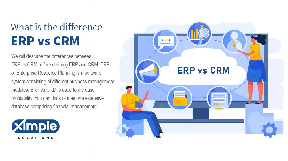 Feature image ERP vs CRM: What is the difference