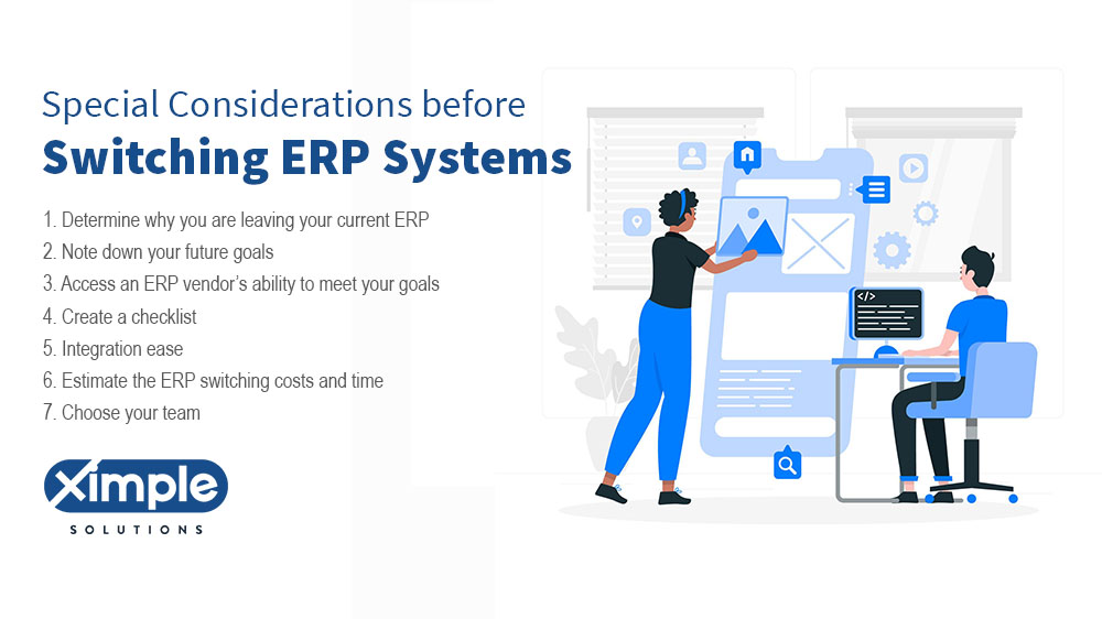 Special Considerations before Switching ERP systems